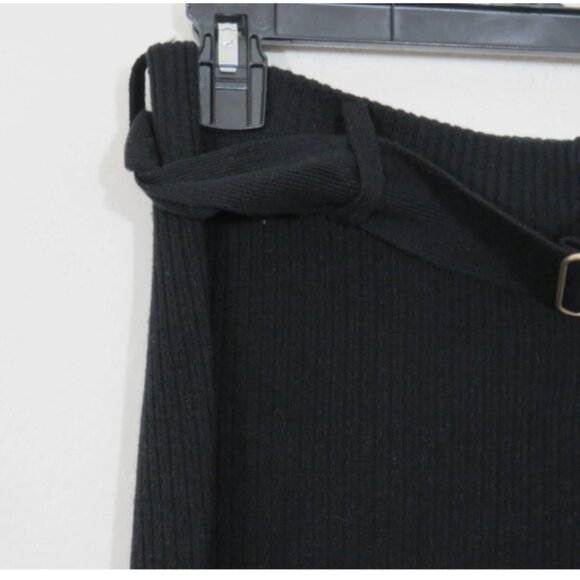 AG Adriano Goldschmied Sz Small Quill Wide Leg Rib Pant Cashmere Wool Blend NEW - Picture 4 of 6